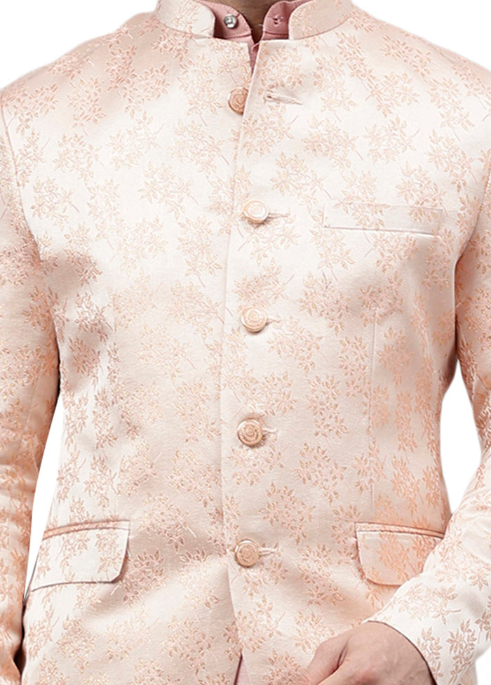 Pink Viscose Jacquard Blazer Cheap Tumblr