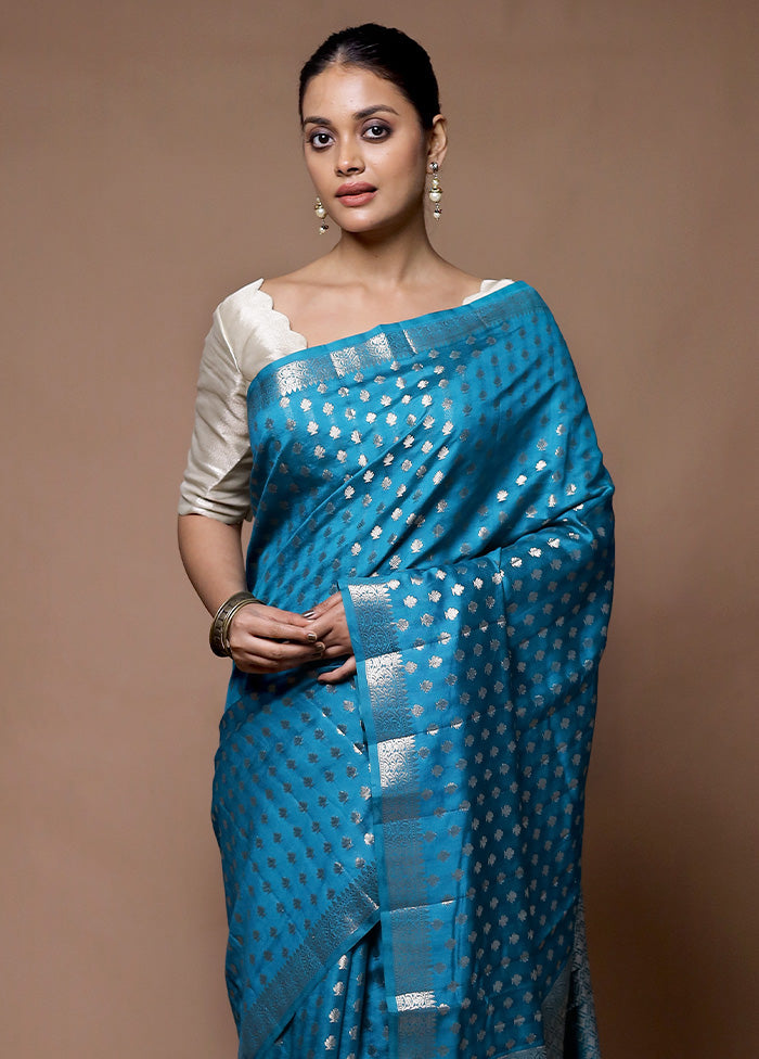 firoza Dupion Silk Saree With Blouse Piece Newest Cheap Online