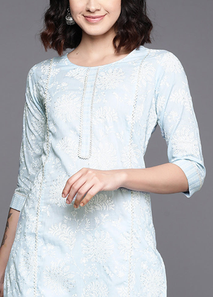 Aqua Pure Readymade Cotton Kurti Sale Tumblr