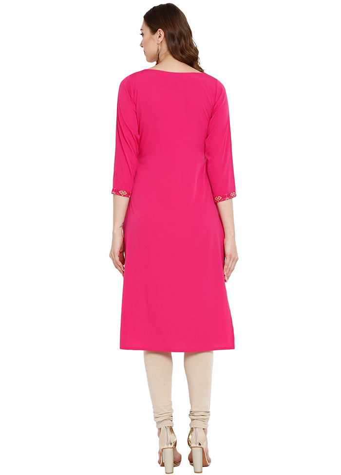 Pink Readymade Silk Kurti Buy Cheap Largest Supplier