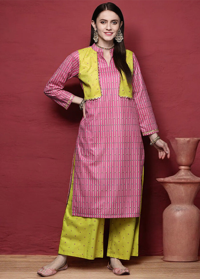 2 Pc Pink Readymade Velvet Kurti Set Free Shipping Factory Outlet