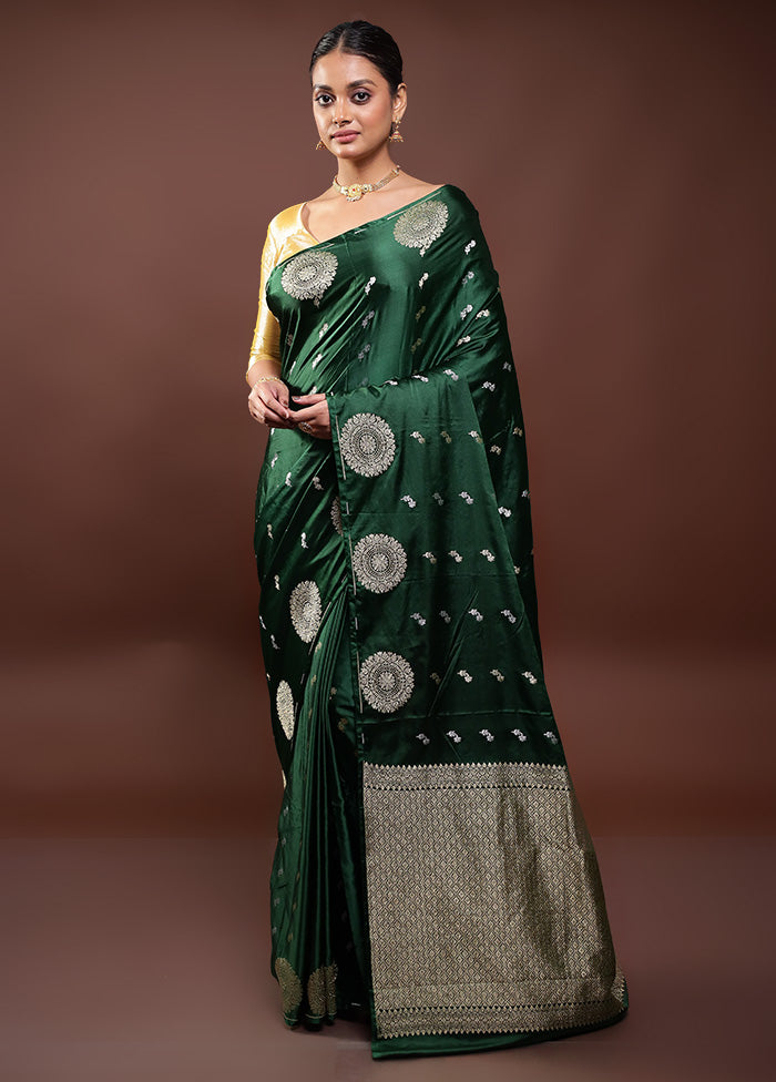 Green Dupion Silk Saree With Blouse Piece Buy Cheap 2025