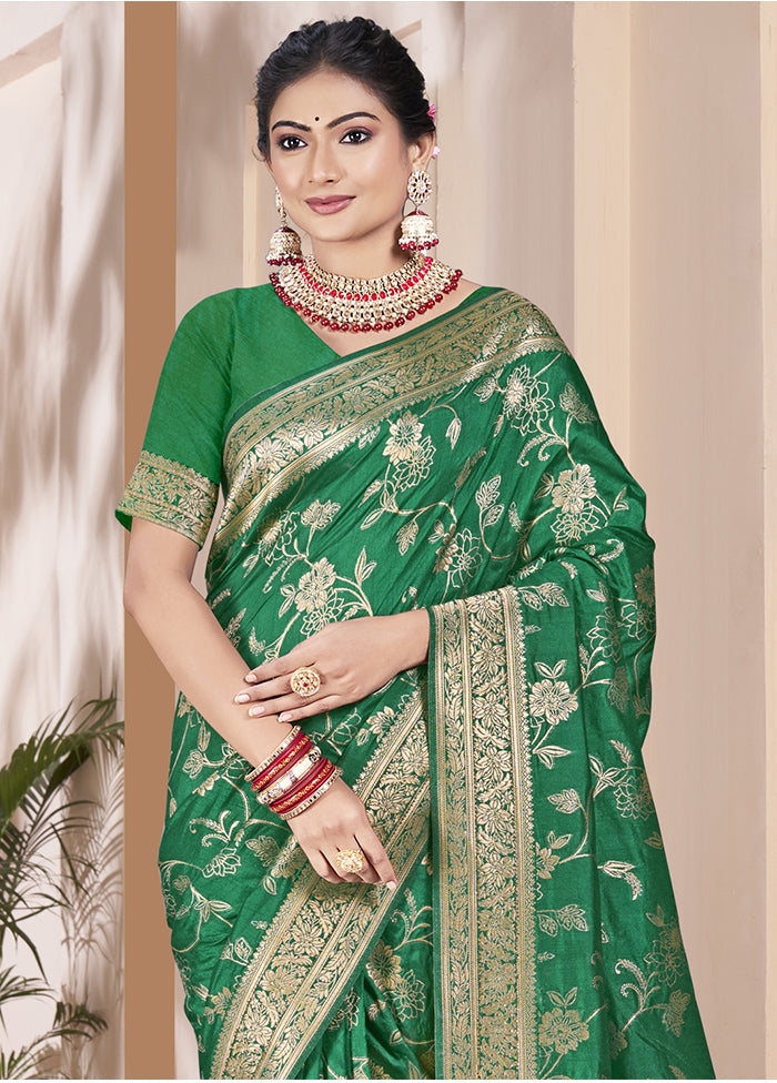 Multicolor Dupion Silk Saree With Blouse Piece Clearance Fake