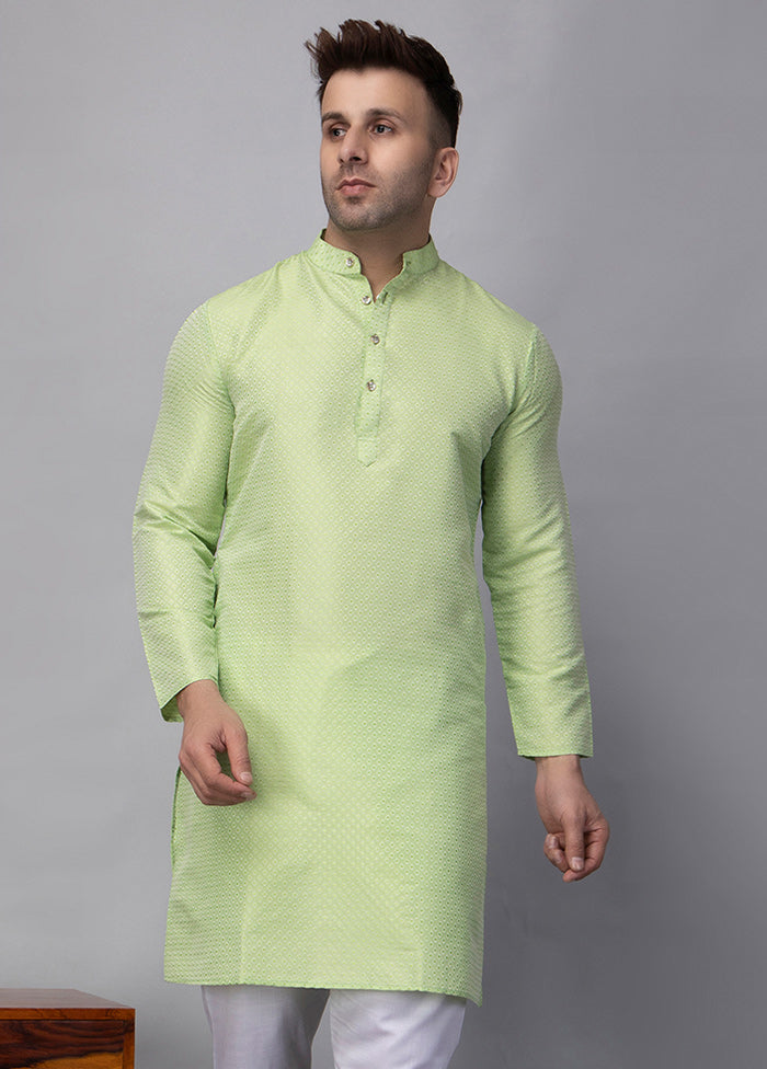 2 Pc Green Viscose Kurta Pajama Set For Sale Cheap Pice From China