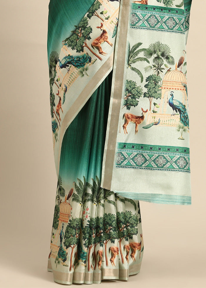 Rama Cotton Saree With Blouse Piece Outlet Manchester Great Sale