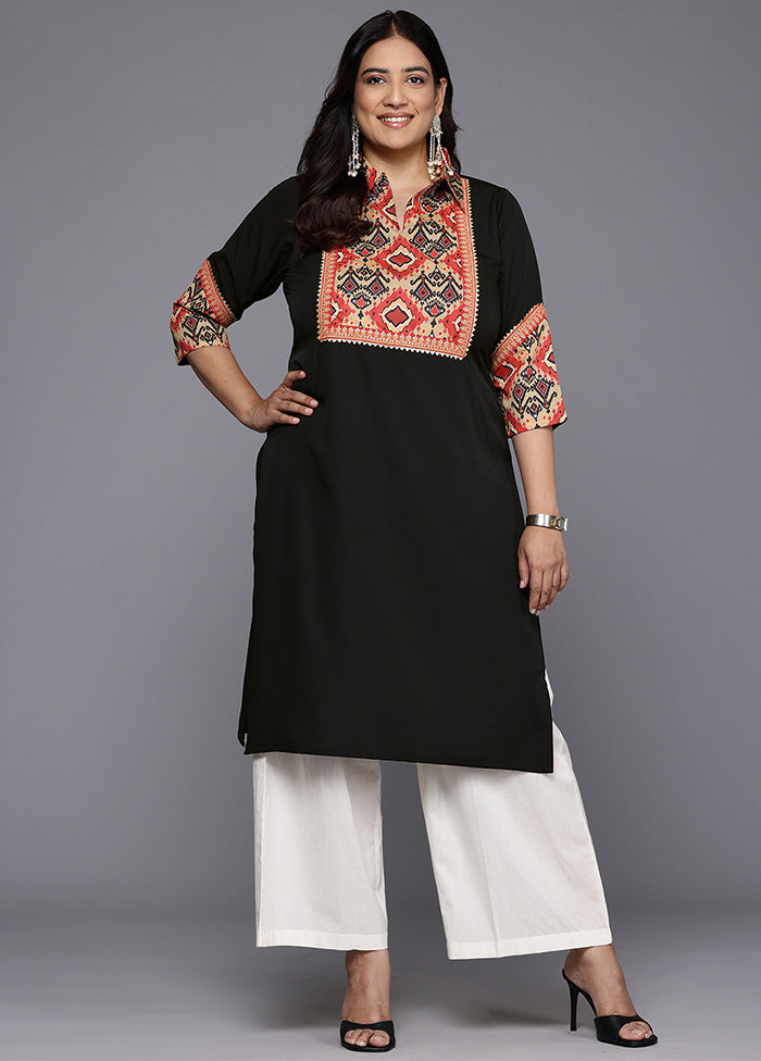 Black Readymade Silk Kurti Outlet Purchase