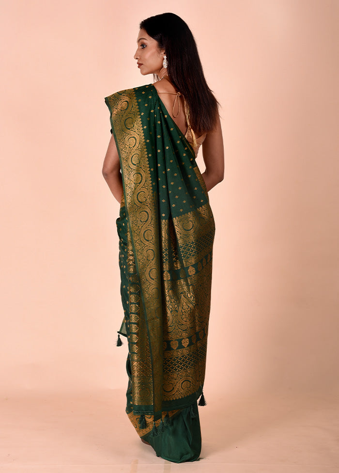 Green Georgette Saree With Blouse Piece Release Dates Authentic