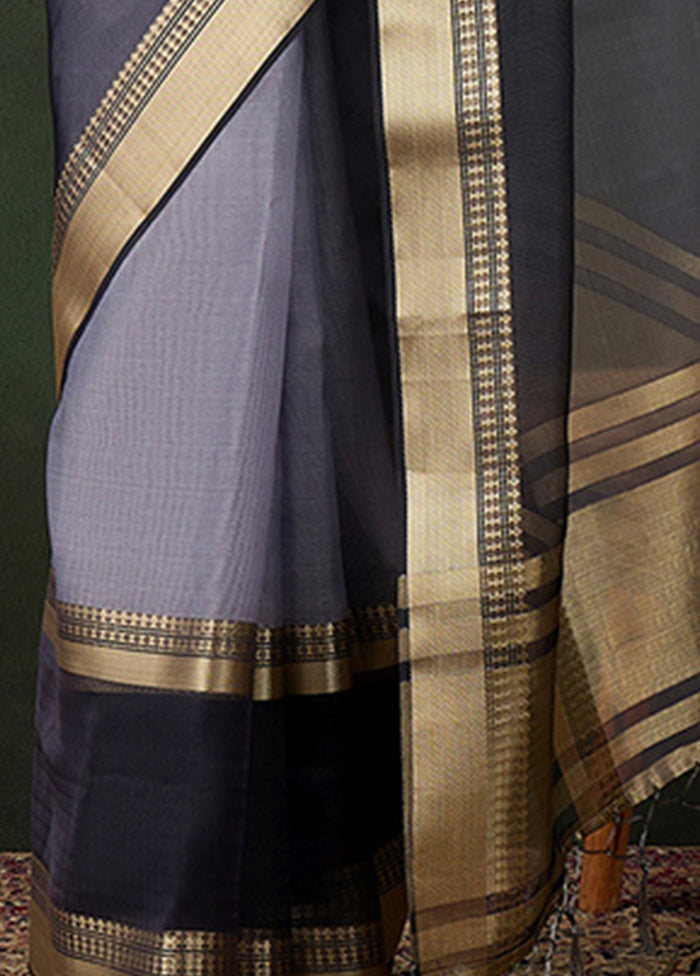 Grey Organza Saree With Blouse Piece Footlocker Cheap Online