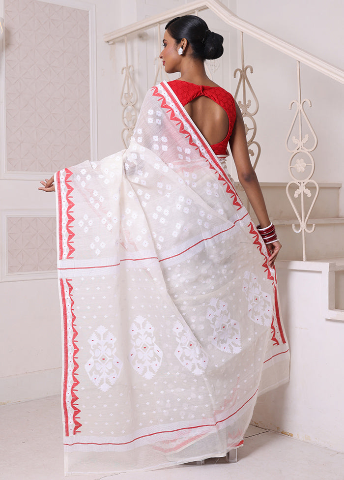 Off White Pure Cotton Texture Saree Without Blouse Piece Outlet Store Locations