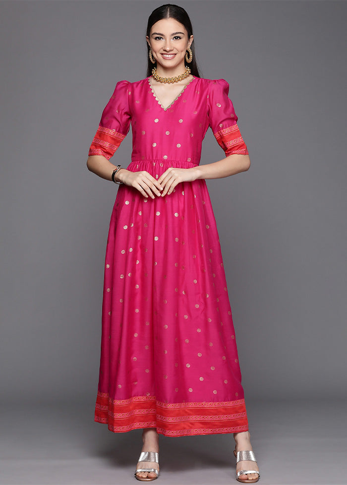 Rani Readymade Chanderi Indian Dress Outlet New