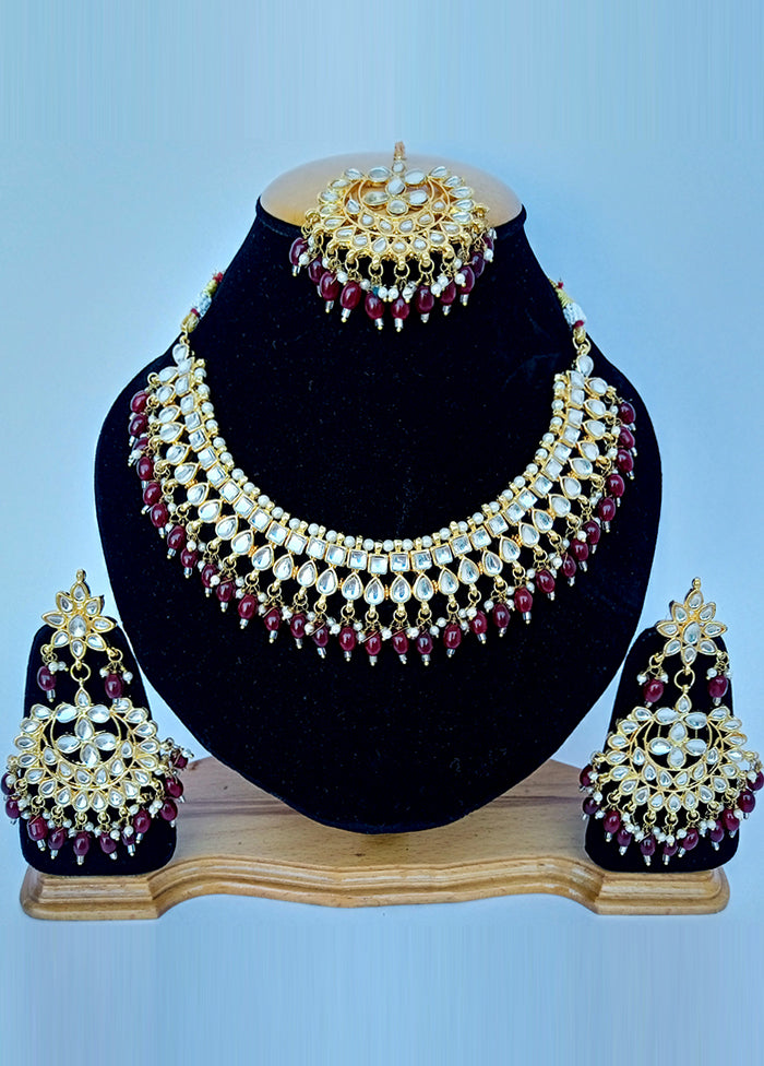 Purple Alloy Cz Stone Jewellery Set Outlet Factory Outlet