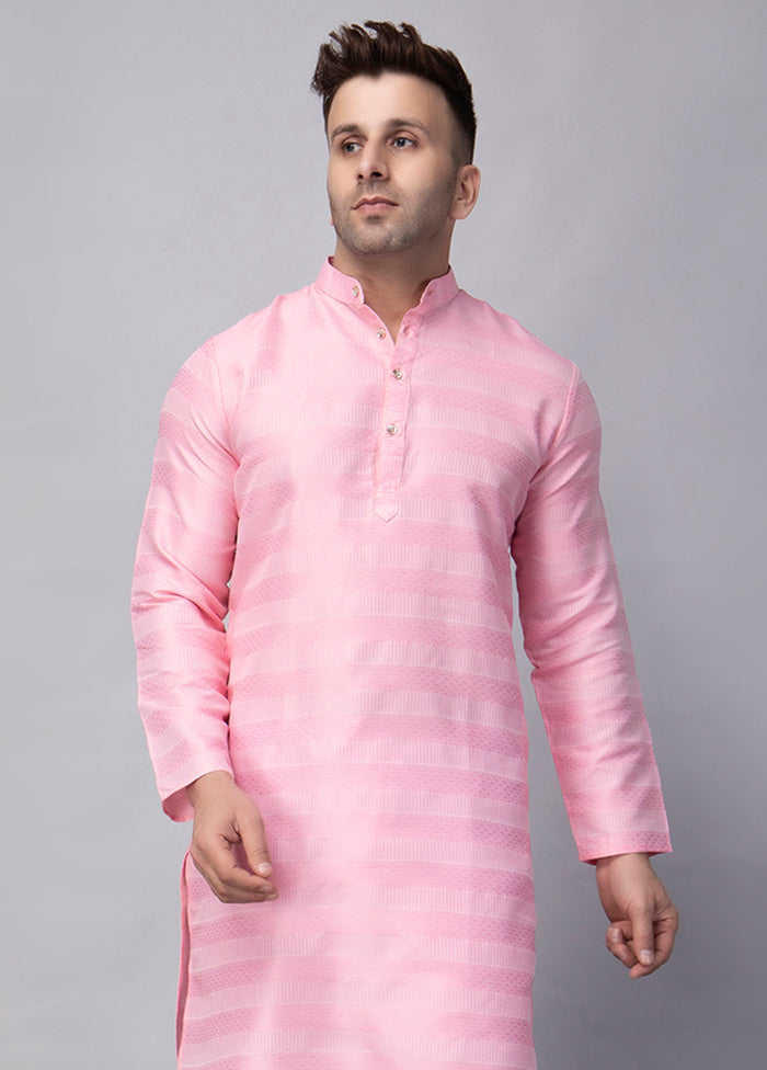 2 Pc Pink Viscose Kurta Pajama Set Cheap Pick A Best