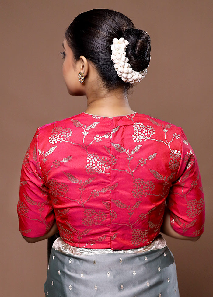 Rani Pink Brocade Designer Blouse Get Authentic For Sale