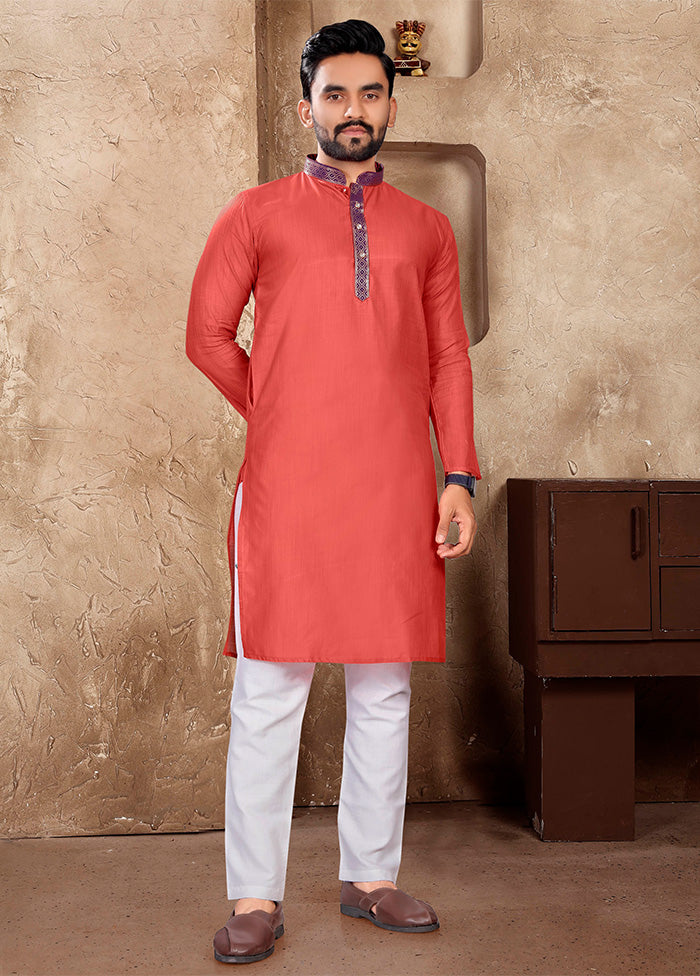 Pink Silk Kurta And Pajama Set Buy Cheap 2025