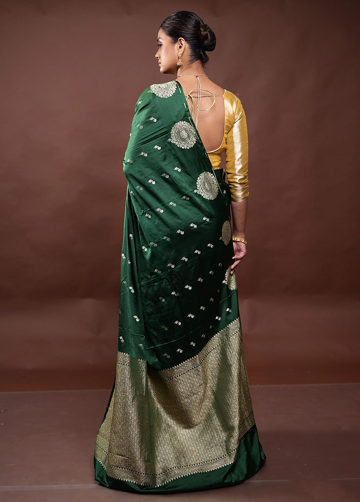 Green Dupion Silk Saree With Blouse Piece Buy Cheap 2025