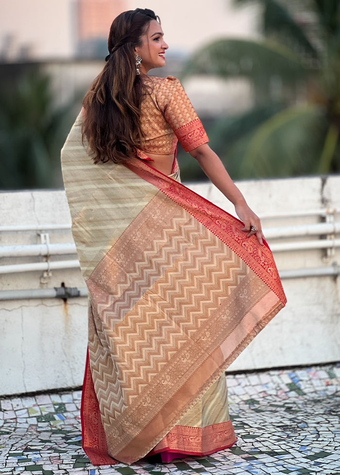 Grey Spun Silk Saree With Blouse Piece Buy Cheap Looking For