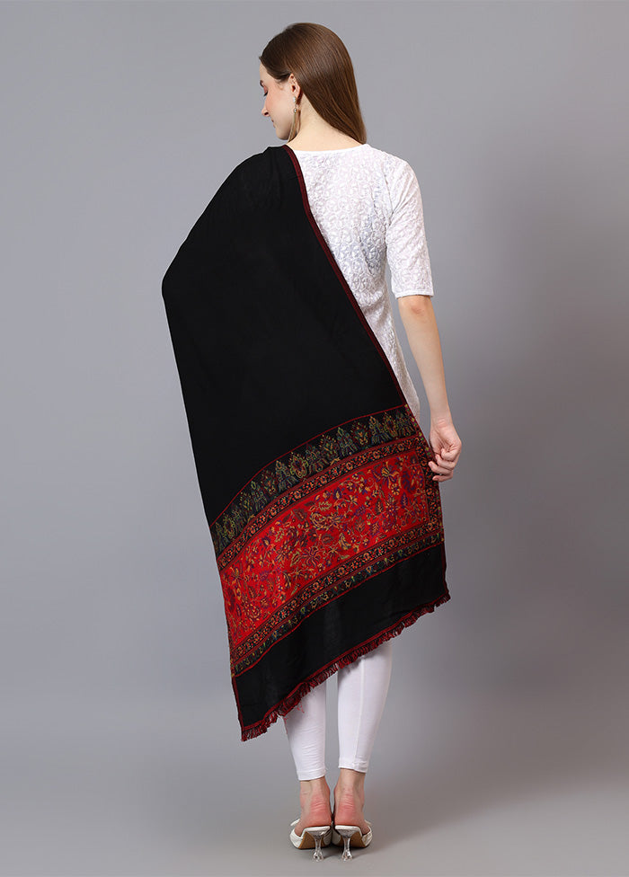 Black Fine Wool Stole Buy Cheap Discounts