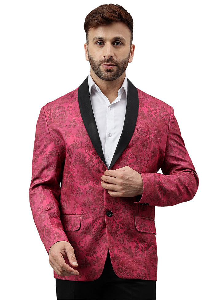 Multicolor Viscose Printed Blazer Cheap Sale Footlocker Pictures