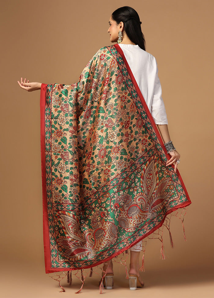 Multicolor Art Silk Dupatta Footlocker Cheap Online