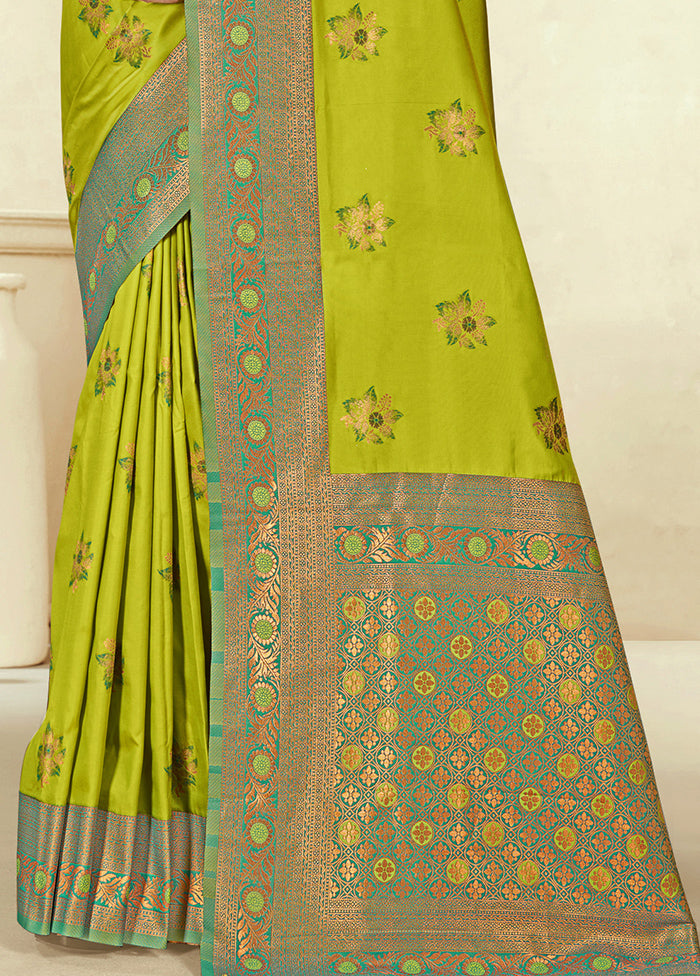 Sea Green Dupion Silk Saree With Blouse Piece Factory Outlet Cheap Pice