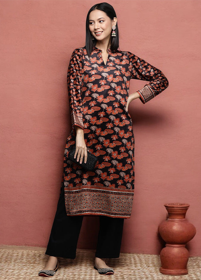 Black Readymade Velvet Kurti Footlocker Finishline Cheap Pice