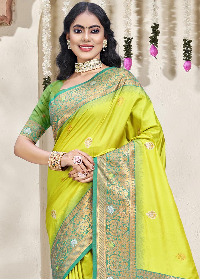 Sea Green Dupion Silk Saree With Blouse Piece Free Shipping Manchester