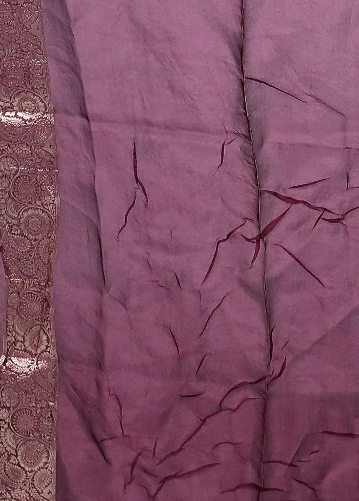 Maroon Dupion Silk Saree With Blouse Piece Outlet Best Seller