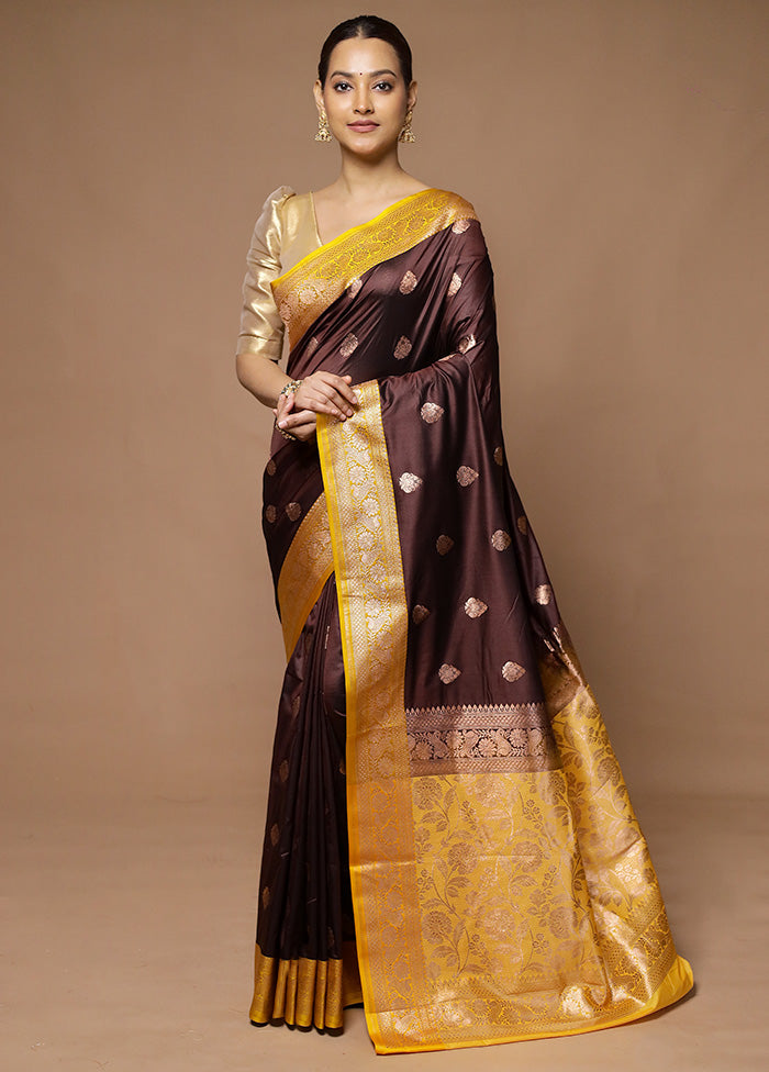 Wine Katan Silk Saree With Blouse Piece 2025 New Cheap Pice