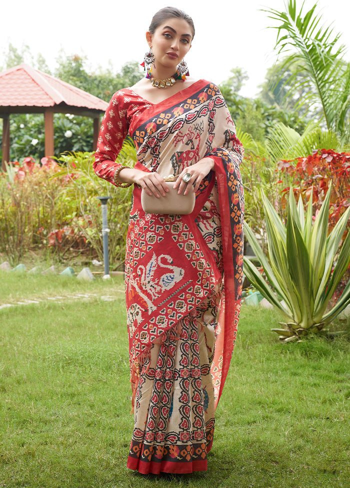 Maroon Tussar Silk Saree With Blouse Piece Free Shipping New Styles