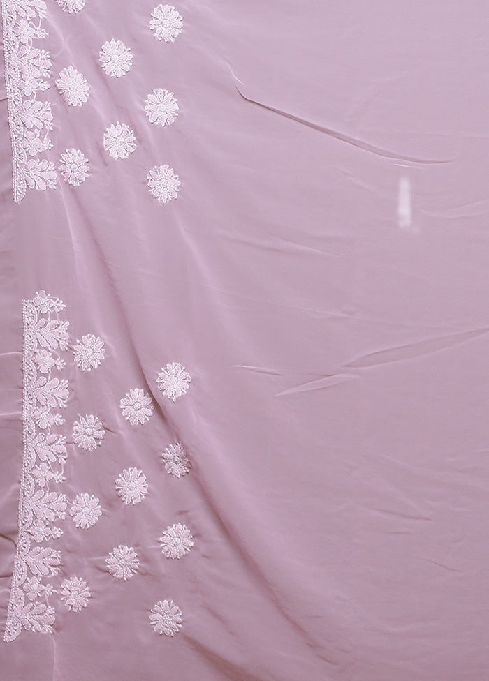 Pink Pure Cotton Saree With Blouse Piece Sale Genuine