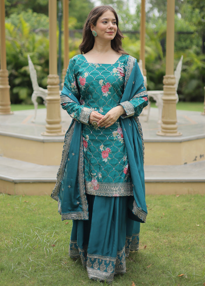 3 Pc Rama Readymade Silk Suit Set Cheap Sale Outlet Locations