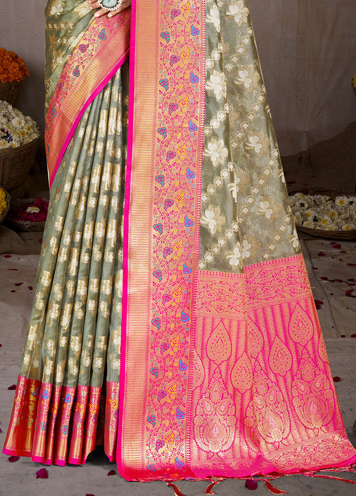 Multicolor Dupion Silk Saree With Blouse Piece Clearance New Arrival