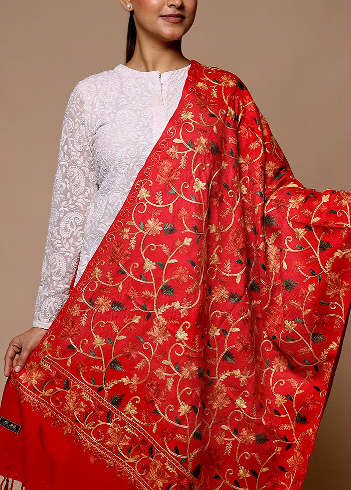 Red Woven Work Shawl Outlet Locations For Sale