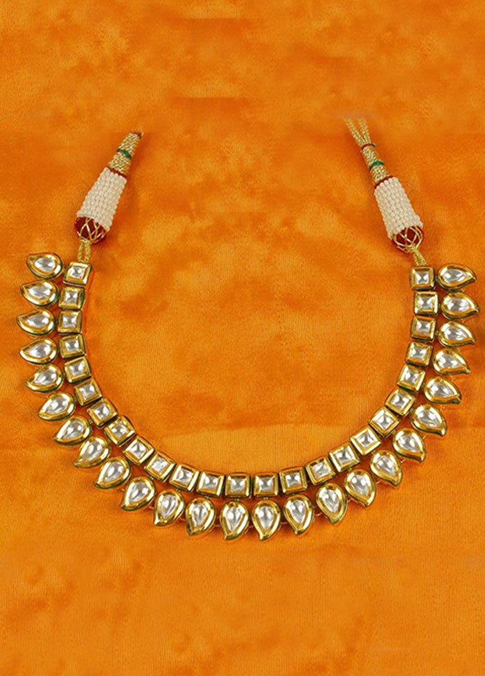 Golden Alloy Jewellery Set Sale Cheapest